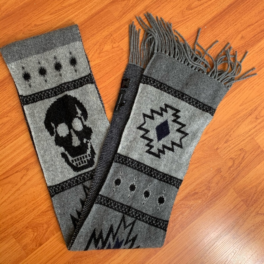 Skull Cashmere Scarf